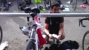 My run transition had been set up by PT to the stars Stuart Amory, how could I fail?! :o)