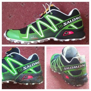 They started out spotless, and came back not as muddy as I would have liked!