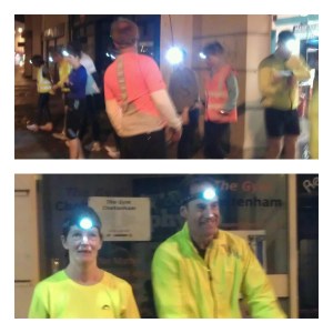 Pavement lunges can get you funny looks!