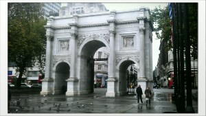 As good a place to start as any - Marble Arch.